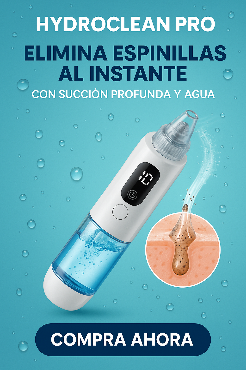 HydroClean Pro ESTRACRTOR DE ESPINILLAS