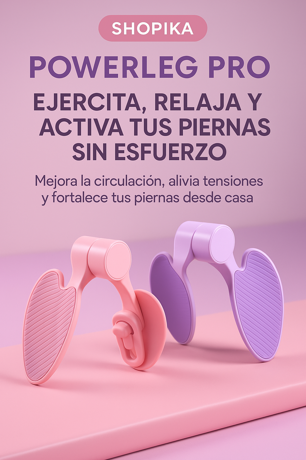 PowerLeg Pro — Ejercitador de piernas y cadera
