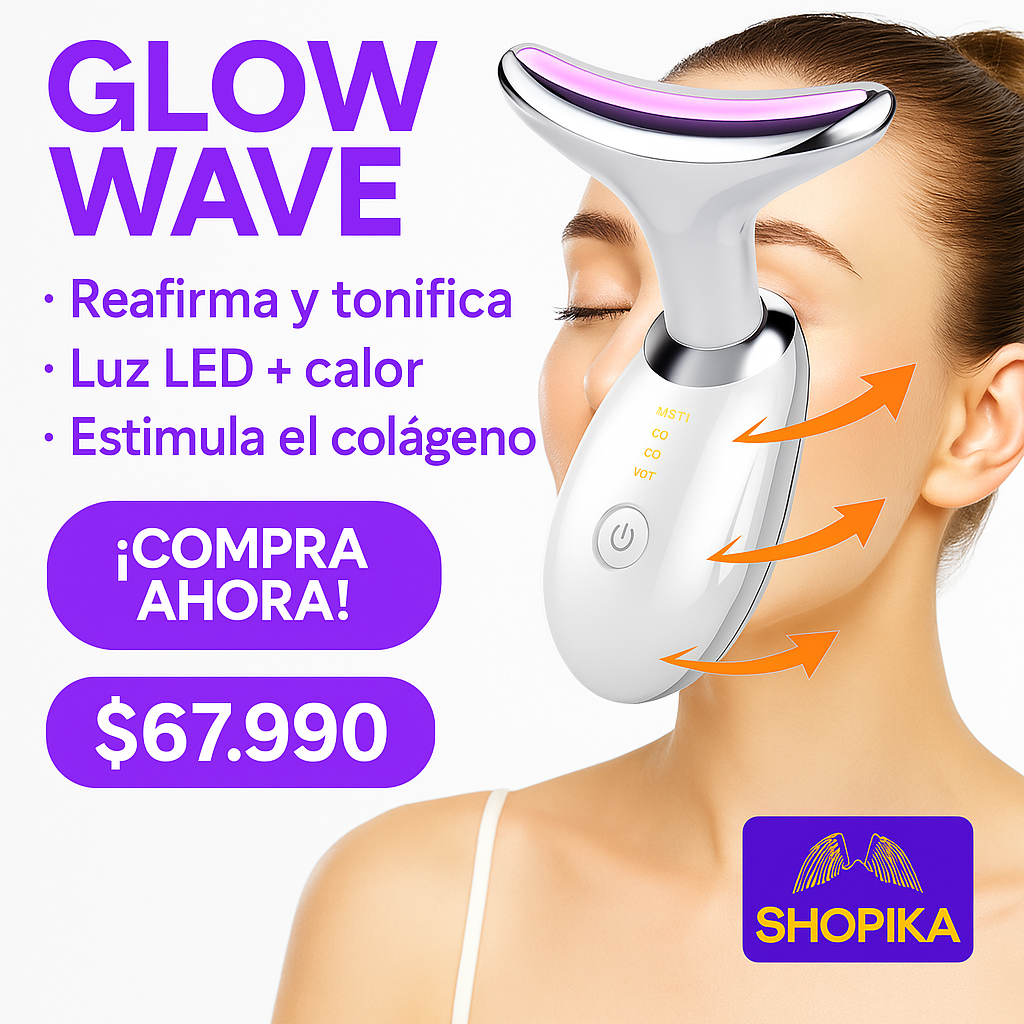 MASAJEADOR FACIAL GLOW WAVE