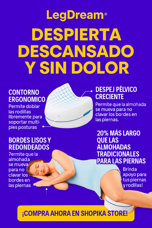 LegDream – Almohada ortopédica para piernas