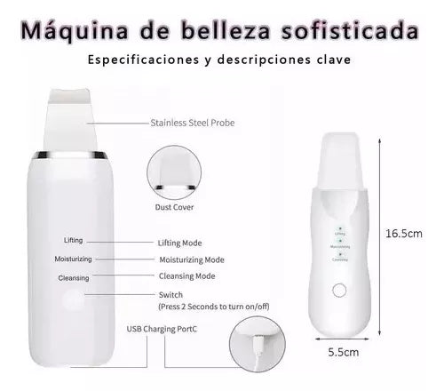 UltraSkin Pro™ – Exfoliación + Rejuvenecimiento Ultrasónico